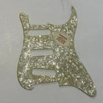 Vintage Pearl Warmoth Stratocaster Pickguard 1-ply Nos Celluloid Rare Nitrate. Fixed Price $279.00.