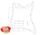 Dopro 11 Hole Strat Pickguard White 3 Ply For Fd Delonge Humbucker Guitar. Fixed Price $27.99.