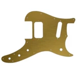 Pickguard For Fender Duo-sonic Offset Hs Faux Brush Gold. Fixed Price $60.00.