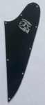 3 Ply Black Pickguard For Gibson Firebird Blank Style White Logo Guitar Parts. Fixed Price $24.99.