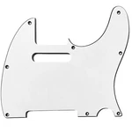 All Parts Pg-0562 8 Hole Pickguard For Telecaster - White 3 Ply W/b/w .090. Fixed Price $21.46.