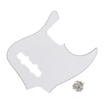 Fleor 4-string Jb Bass Pickguard 10 Holes Scratchplate White 3ply For Fd. Fixed Price $13.59.