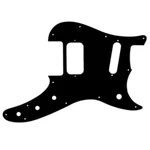 Pickguard For Fender Duo-sonic Offset Hs Black Cream. Fixed Price $48.00.