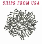 Kaish 100x Stainless Steel Guitar Bass Pickguard Screws Tremolo Backplate. Fixed Price $12.59.