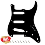 Banworks 8-hole 50s St Sss Pickguard 3 Ply Strat Guitar Plate. Fixed Price $27.99.