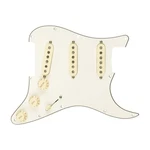 Fender Pre-wired Strat Pickguard, Custom Shop Fat 50's Sss, Parchment. Fixed Price $419.99.
