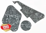 Dopro Zebra Lp Pickguard Rear Plate Epi Les Paul Guitar Parts. Fixed Price $20.00.