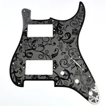 Hh Engraved Steel Guitar Pickguard Scratch Plate Fit Strat St. Fixed Price $56.34.