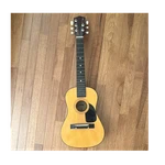 Parlor Acoustic Guitar 6-string Right-handed Natural Wood Finish Black Pickguard. Fixed Price $125.00.