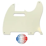 Vintage Style Telecaster Pickguard 1 Ply Thin Parchment 5 Hole Made In Usa By Wd. Fixed Price $41.99.