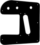 Wd Custom Pickguard For Left Hand Rogue Rls-1 Lap Steel Guitar #03p Black/par.... Fixed Price $45.99.