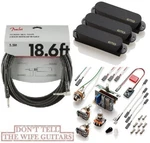 Emg Sa Set Black 3 Active Single Coil Strat Pickups & Switch ( Fender 18' Cable). Fixed Price $269.00.