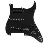 Musiclily 3ply Black Sss Loaded Prewired Pickguard Alnico 5 Pickup For St Guitar. Fixed Price $32.04.
