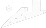 Wd Custom Pickguard For Gibson 1958-1959 And 1962-1963 Flying V Korina #04r W.... Fixed Price $45.99.