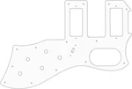Wd Custom Pickguard For Guild 2016 S-200 T-bird Reissue #04r White/red/white. Fixed Price $45.99.