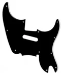 Gloss Black Pickguard For Latest Version Squier '51 Vintage Modified Made In Usa. Fixed Price $37.95.