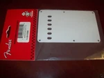 New Genuine Fender Vintage-style Backplate For Strat - 1-ply White, 099-1320-000. Fixed Price $14.22.