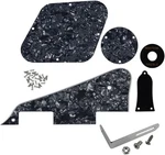 Fleor 4ply Black Pearl Pickguard Back Plate Screws Set &. Fixed Price $14.43.