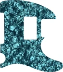 Wd Custom Pickguard For Fender Blacktop Telecaster #28aq Aqua Pearl/black/whi.... Fixed Price $41.99.