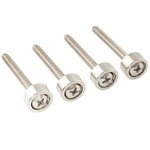 Musiclily Pro 4pcs Nickel 12mm Steel Guitar Bass Neck Ferrule Joint Bushing Bolt. Fixed Price $10.70.