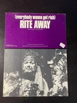Dr. John (everybody Wanna Get Rich) Rite Away Sheet Music 3962. Fixed Price $18.43.