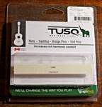 Graphtech Tusq Pq-9332 Acoustic Guitar Saddle Slab - New In Package. Fixed Price $13.49.