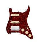 920d Custom Hss Loaded Pickguard For Strat With A Nickel Smoothie Humbucker, .... Fixed Price $401.99.
