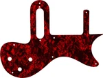 Wd Custom Pickguard For Gibson 1 Pickup Melody Maker #28drp Dark Red Pearl/bl.... Fixed Price $55.99.