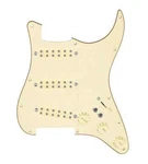 Cream Polyphonics Loaded Pickguard 7-way 2-toggle For Strat Guitars By 920d. Fixed Price $344.99.