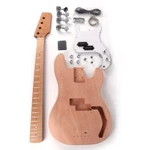 Diy 4strings P Bass Kits Roasted Maple Neck Mahogany Body Paddle Head. Fixed Price $199.00.