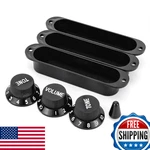 Swhmc Guitar Switch Tip 3 Pickup Cover 2 Tone 1 Volume Knobs Set Black For. Fixed Price $15.75.