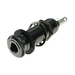 Kaish Stereo Copper Guitar Bass 1/4" Barrel Jack 4 Pins, Black Nickel. Fixed Price $15.26.