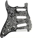 Left Handed Engraved Steel Guitar Sss Pickguard Scratch Plate Fit Stratocaster S. Fixed Price $53.99.