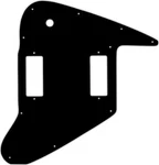 Wd Custom Pickguard For Gibson 1965-2018 Non-reverse Firebird #03y Black/yell.... Fixed Price $45.99.