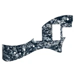 Pickguard For Fender Alternate Reality Meteora Hh Silver Pearl. Fixed Price $83.00.