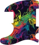 Wd Custom Pickguard For Left Hand Fender Esquire Or Telecaster #gp01 Rainbow .... Fixed Price $48.99.