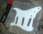 Fender Stratocaster S/s/s 11 Hole Pickguard White 3-ply 099-1360-000 Made In Usa. Fixed Price $24.99.