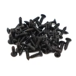 50x Electric Guitar Bass Pickguard Screws For St Tl Sg Lp Style 3mm Black. Fixed Price $6.99.