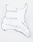 Seymour Duncan Classic Fully Loaded Liberator Pickguard For Strat - White. Fixed Price $363.00.