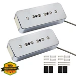 Phrilam P90 Soapbar Pickup Set Cr For Lp Sg Electric Guitar Alnico 5. Fixed Price $53.99.