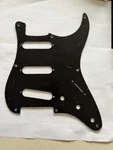 Allparts 1 Ply Black Vintage Style Strat Pickguard. 9 Screw Holes.. Fixed Price $14.99.