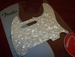 New - Genuine Fender Tele Pickguard Aged White Pearl, 099-2174-000. Fixed Price $34.89.