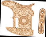 Maple Wood Guitar Pickguard With Control Plate Fit Tele Tl. Fixed Price $40.76.