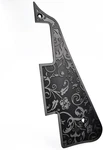 Black Engraved Aluminum Guitar Pickguard Scratch Plate Fit Lp. Fixed Price $45.99.