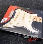 Genuine Fender Pre-wired Vintage Noiseless Loaded 11-hole Parchment Pickguard. Fixed Price $329.99.