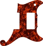 Wd Custom Pickguard For D'angelico Deluxe Brighton #28op Orange Pearl/black/w.... Fixed Price $63.99.