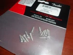 New Genuine Fender Small Oval Head Pickguard Screws (12) - Nickel 001-5578-049. Fixed Price $9.79.