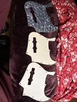 (3) Fender Tortoise 10-hole Standard Jazz Bass Pickguards. Fixed Price $10.99.