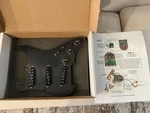 Seymour Duncan Worn Black Everything Axe Liberator Strat Pickguard. Free Us Ship. Fixed Price $299.00.