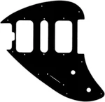 Wd Custom Pickguard For Left Hand Music Man Silhouette #01t Black Thin. Fixed Price $32.99.